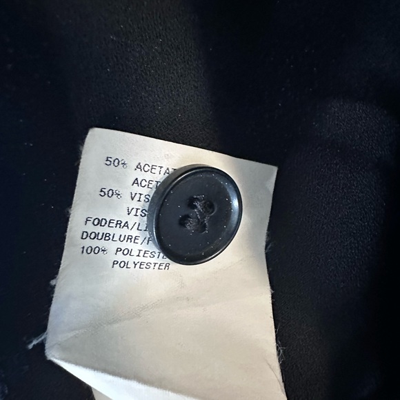 Emporio Armani Black Sleeveless Blouse – Made in Italy – Size 38 - Picture 7 of 7